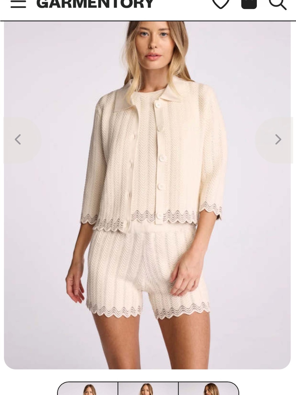 We Are Sundays Cream Sweater - NWOT